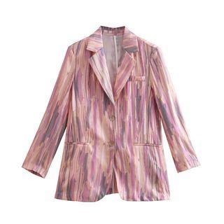 Tie-dye Blazer / Wide Leg Pants