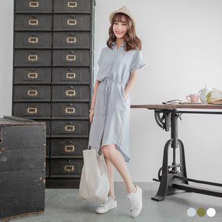 Belted Shirt Dress