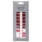 Innisfree - Gloss Gel Nail Strip - 8 Types #05 Red Wine