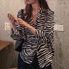 Zebra Print Shirt Zebra - One Size