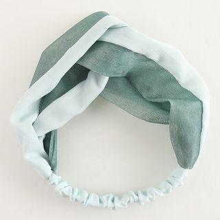 Two-tone Criss Cross Headband