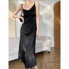 Chain Strap Midi Dress