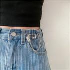 Layered Chain Jeans Waist Adjuster / Set