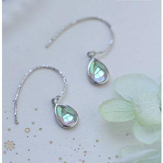 925 Sterling Silver Drop Earring 1 Pc - As Shown In Figure - One Size