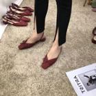 Bow Slingback Flats