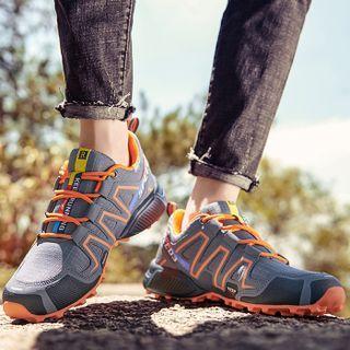 Paneled Hiking Sneakers