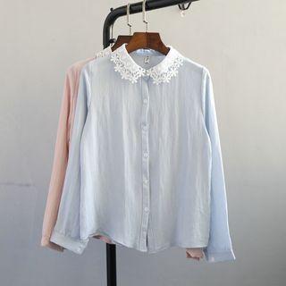 Lace Collar Blouse