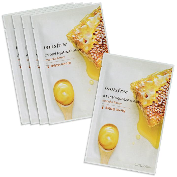 It's Real Squeeze Mask (manuka Honey) 5 Pcs