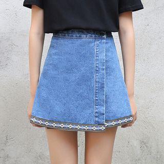 A-line Denim Skirt (various Designs)