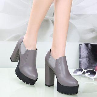 High-heel Shoe Boots