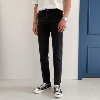 Straight-cut Jeans In 2 Lengths