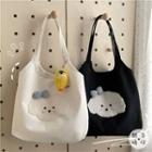 Dog Detail Tote Bag / Bag Charm / Set