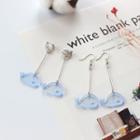 Acrylic Whale Drop Earring