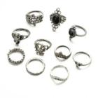 Set Of 10: Ring As Shown In Figure - One Size