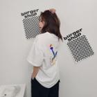 New York Print Boxy T-shirt