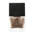 3 Concept Eyes - Nail Lacquer (#br01 Shimmer Brown Beige) 10ml