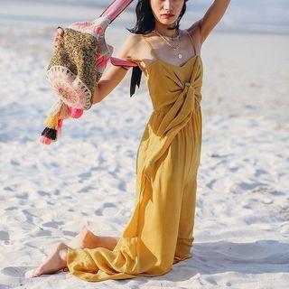Bow Wide Leg Jumpsuit