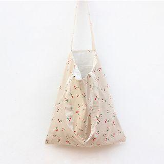 Cherry Print Shopper Bag