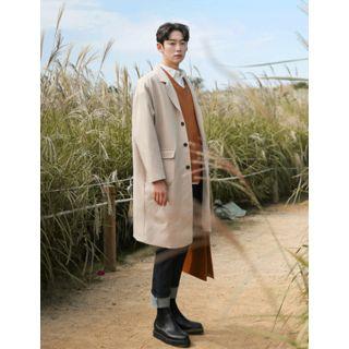 Oversized Single-breasted Coat