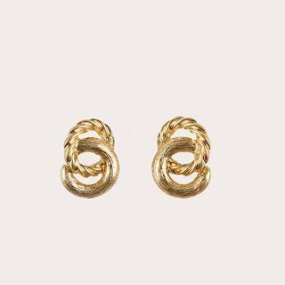 Twisted Layered Hoop Earrings
