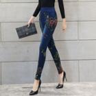 Floral Print Jeggings