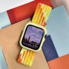 Color Block Woven Apple Watch Strap