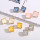 Sqaure Ear Stud