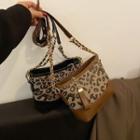 Chain Leopard Print Crossbody Bag