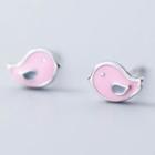 925 Sterling Silver Bird Ear Stud As Shown In Figure - One Size