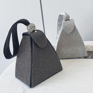 Rhinestone Triangle Wristlet