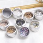 Aluminium Nail Art Decoration Container Silver - One Size