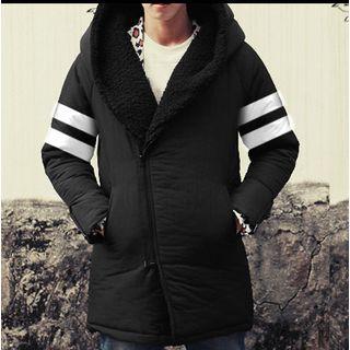 Hooded Fleece Padded Jacket