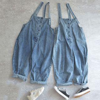 Oversize Single-breasted Jumper Jeans