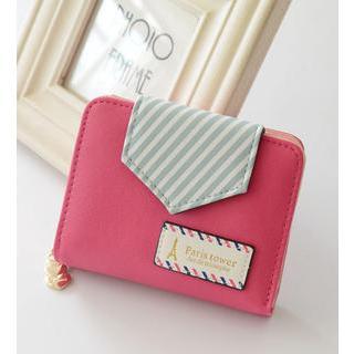 Bifold Snap-button Short Wallet