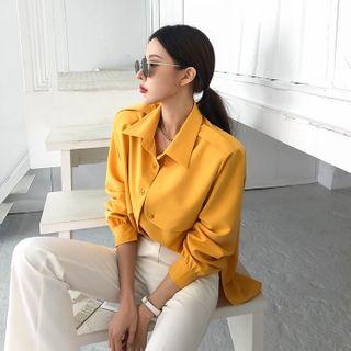Trench Style Monotone Shirt