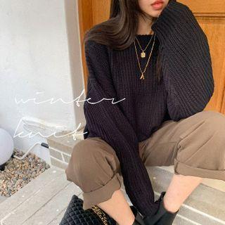 Oversized Ribbed Sweater