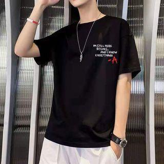 Short-sleeve Lettering T-shirt / Long-sleeve T-shirt