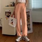 Drawstring-cuff Dress Pants