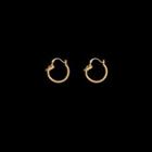 Geometry Hoop Drop Earring 1 Pair - Earrings - One Size