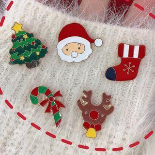 Christmas Glaze Brooch