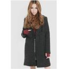 Single-breasted Coat Black - One Size