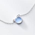 925 Sterling Silver Bead Necklace Necklace - S925 Silver - Silver - One Size