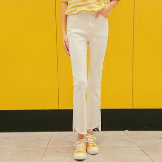 Boot Cut Slim-fit Jeans