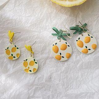 Lemon Drop Sterling Silver Ear Stud