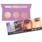 Rude  - Cosmetics Highlighting Shimmer Trio, 16.2g 16.2g