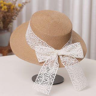 Lace Ribbon Bucket Hat