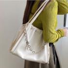 Chained Tote Bag Off-white - One Size