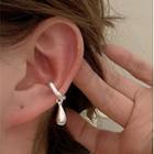 Water Drop Clip On Earring