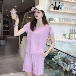 Short-sleeve Loungewear Set