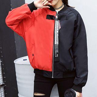 Two Tone Zipped Jacket